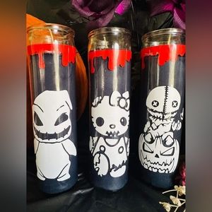 Halloween Candles Oogie Boogie Zombie Hello Kitty Pumpkin Boy And Many More